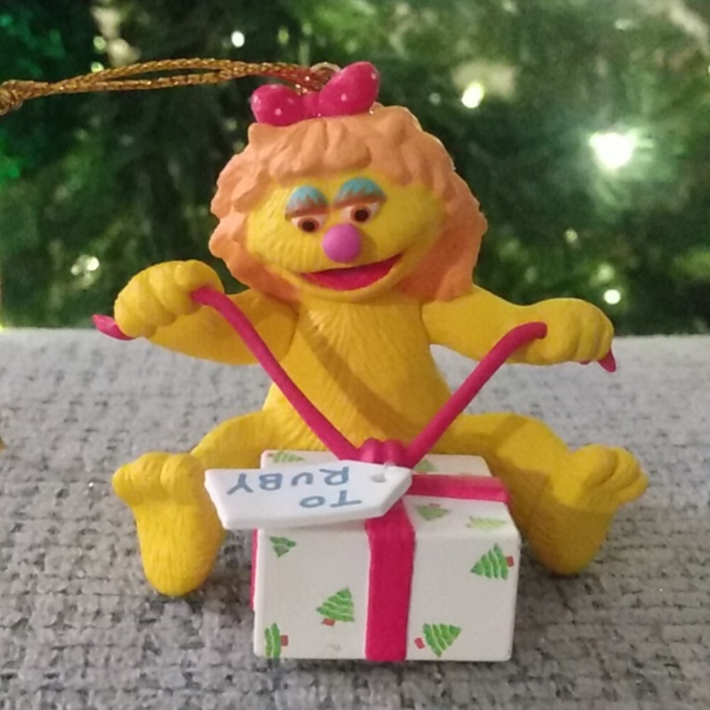 1993 Ruby Jim Henson Christmas Ornament